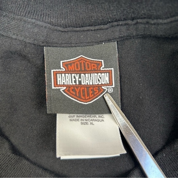 Harley Davidson Shirt Mens Extra Large Kickin Ass Texas Motorcycle Riding Tee - Picture 3 of 5